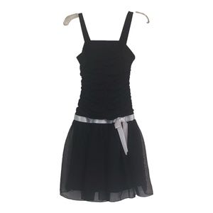 Amy Byers Black Formal Dress A Line Size 12